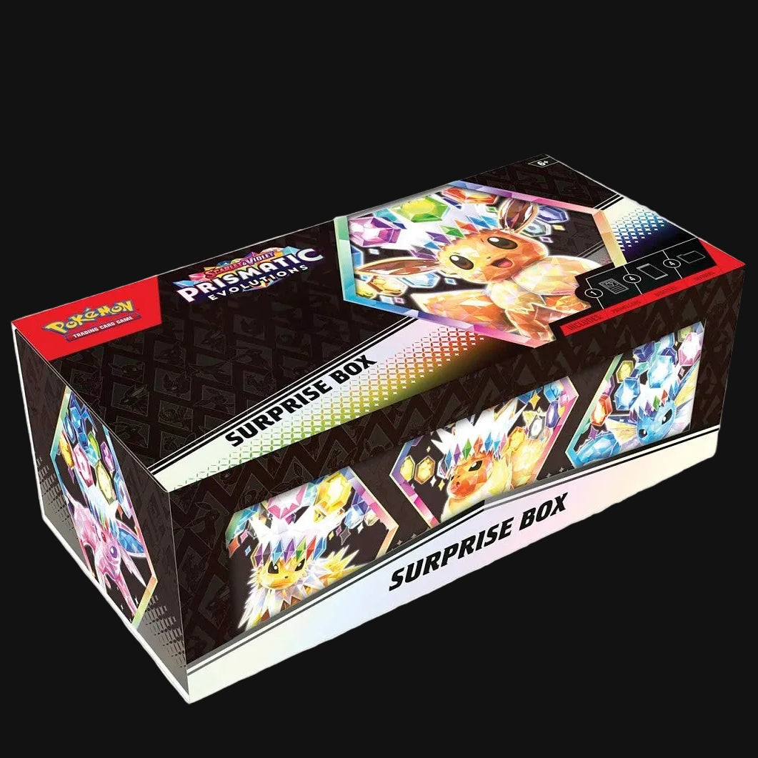 Scarlet & Violet Prismatic Evolutions Surprise Box sealed — KeepitSealdz