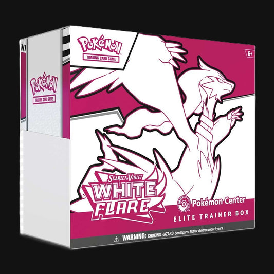 Scarlet & Violet White Flare Pokemon Center Elite Trainer Box