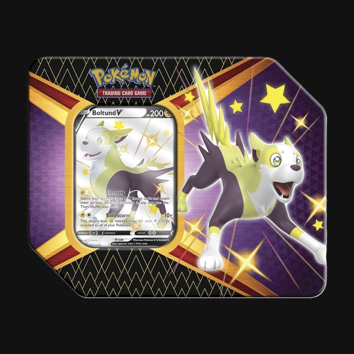 Sword and Shield Shining Fates Tin - Boltund V