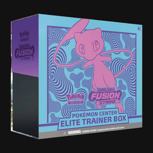 Sword and Shield Fusion Strike Pokemon Center Elite Trainer Box