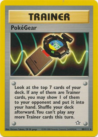 PokéGear 88/111 - NM