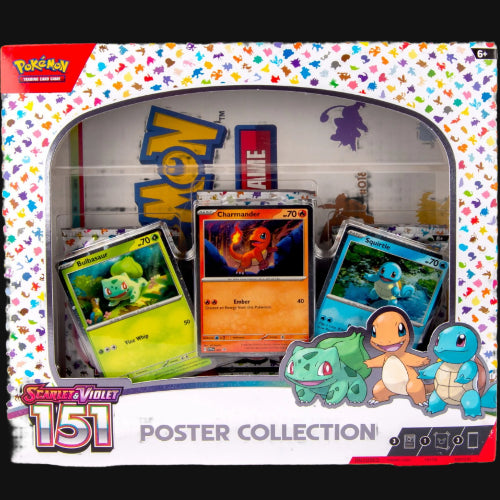 pokémon trading card game: scarlet & violet- 151 poster collection Scarlet & Violet 151 Poster Collection Box – Keepitsealdz