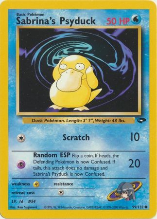 Sabrina's Psyduck 99/132 - NM