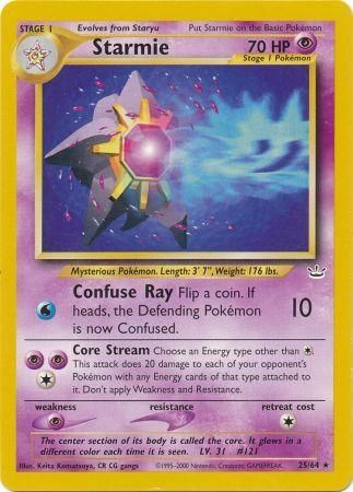 Starmie 25/64 - NM