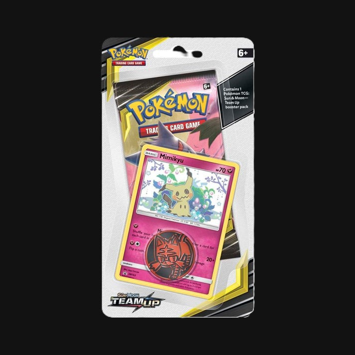 Sun & Moon Team Up Blister Pack - Mimikyu Promo