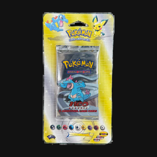 2000 Wizards of the Coast Neo Genesis single blister pack sealed front — KeepitSealdz