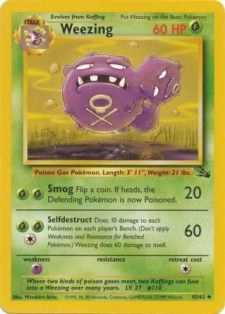 Weezing 45/62 - NM