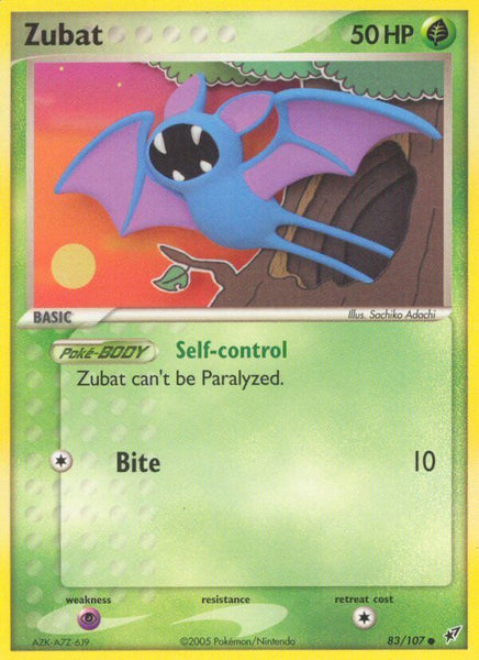 Zubat 83/107 - NM