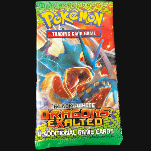 dragon exalted booster box Black & White Dragons Exalted Booster Pack – Keepitsealdz