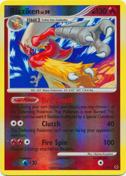 Blaziken 3/127 - NM - KeepitSealdz