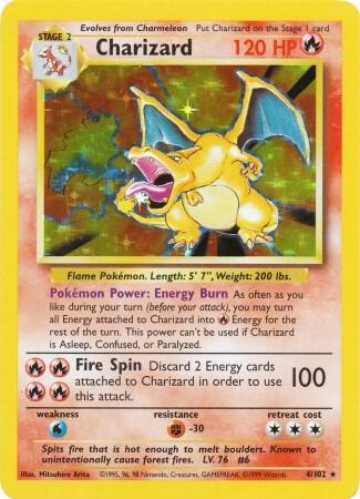 Charizard 4/102 - LP+ - KeepitSealdz