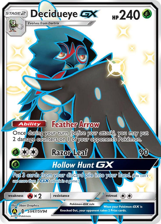 Decidueye GX SV47 - NM - KeepitSealdz