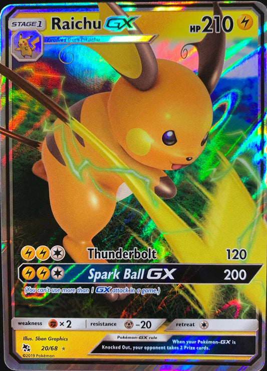 Raichu GX 20/68 - NM