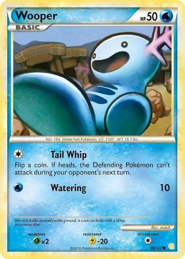 Wooper 88/123 - NM