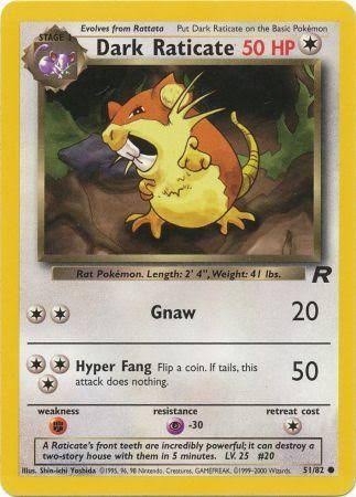 Dark Raticate 51/82 - LP