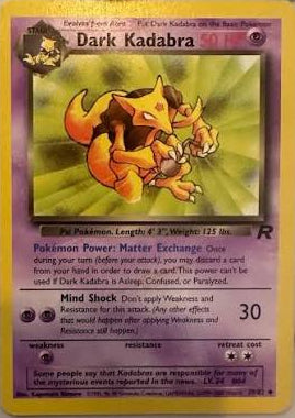 Dark Kadabra 39/82 - MP-