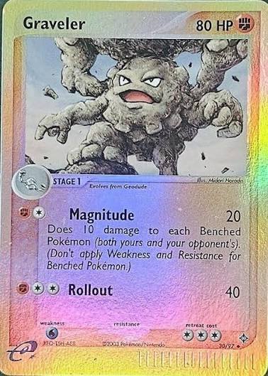 Graveler 30/97 (Reverse Holofoil) - DMG