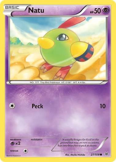 Natu 27/108 (Reverse Holofoil) - NM