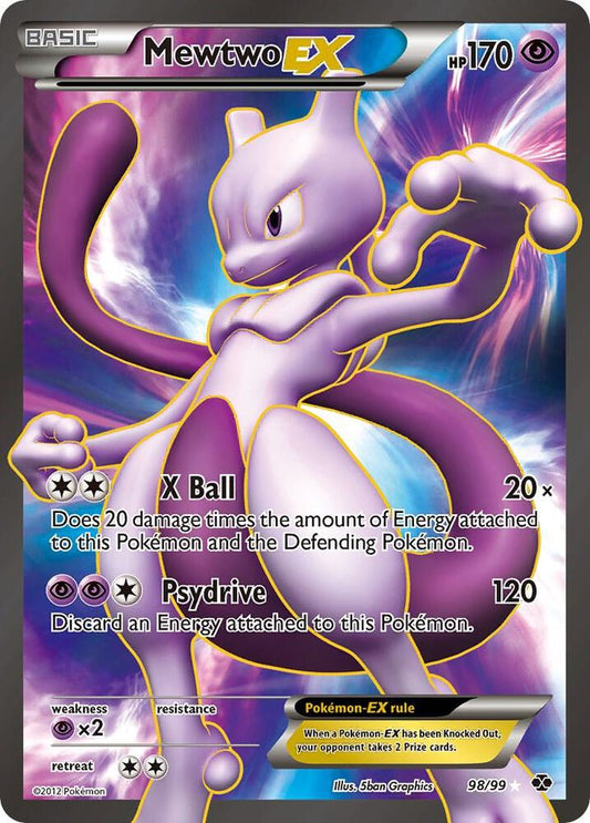 Mewtwo EX 98/99 - MP+ - KeepitSealdz