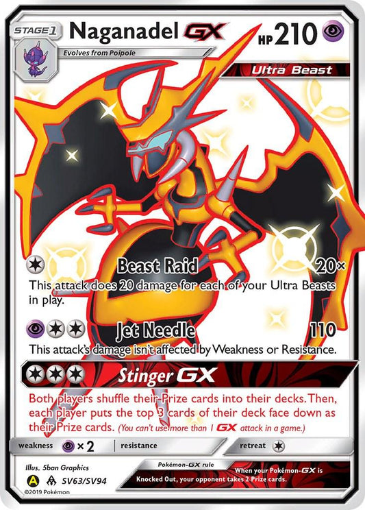 Naganadel GX SV63 - NM - KeepitSealdz