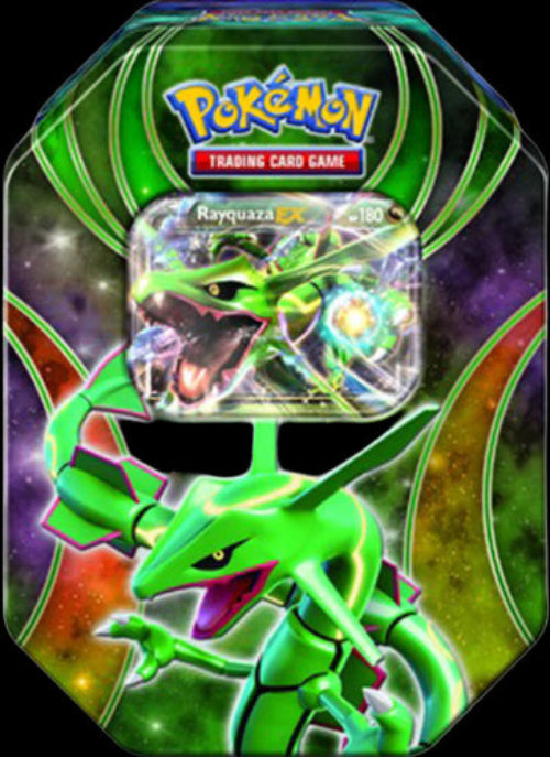 Rayquaza EX Tin