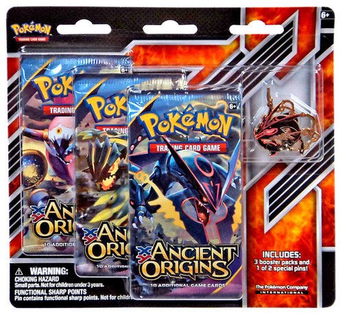 Pokemon XY Ancient Origins Shiny Mega Rayquaza Pin Collection - KeepitSealdz