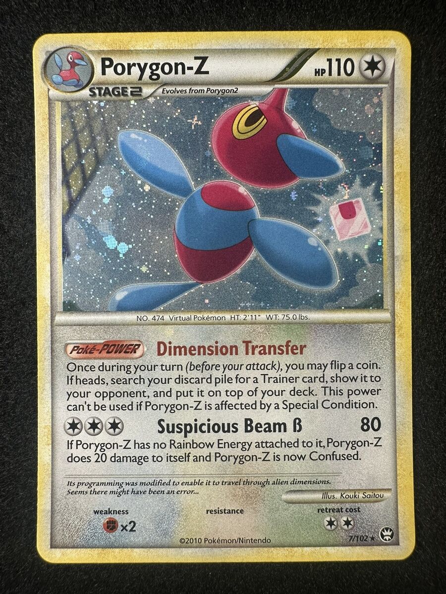 Porygon - Z 7/102 - NM - KeepitSealdz