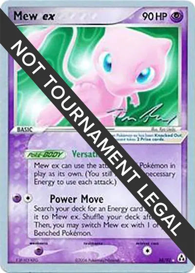 Mew ex 88/92 (Tom Roos 2007 Signature) - HP