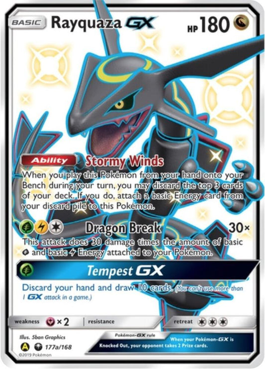 Rayquaza GX 177a - NM - KeepitSealdz