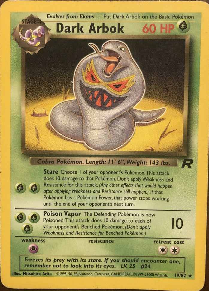 Dark Arbok 2/82 - NM