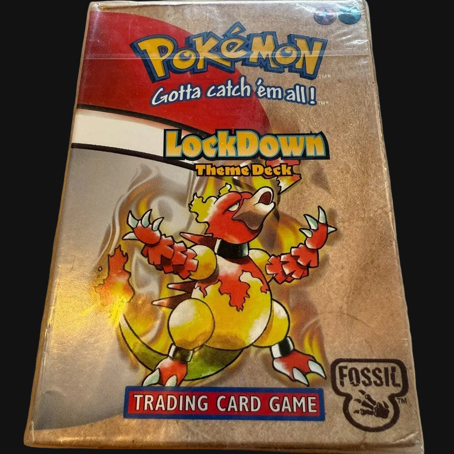 1999 Fossil Lockdown Theme Deck sealed — KeepitSealdz