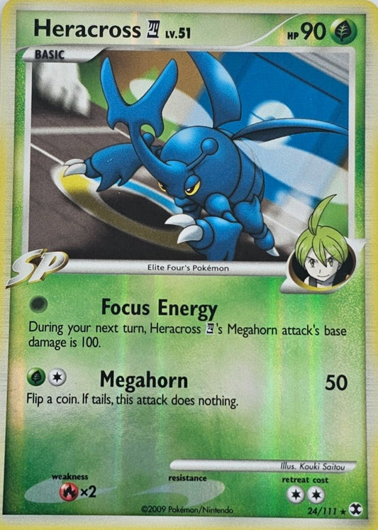 Heracross 24/111 LP EX era Pokemon card — KeepitSealdz