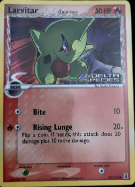 Larvitar Delta Species 73/113 (Reverse Holofoil) - NM