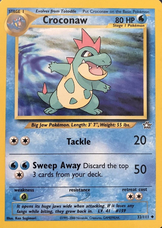 Croconaw 32/111 - NM