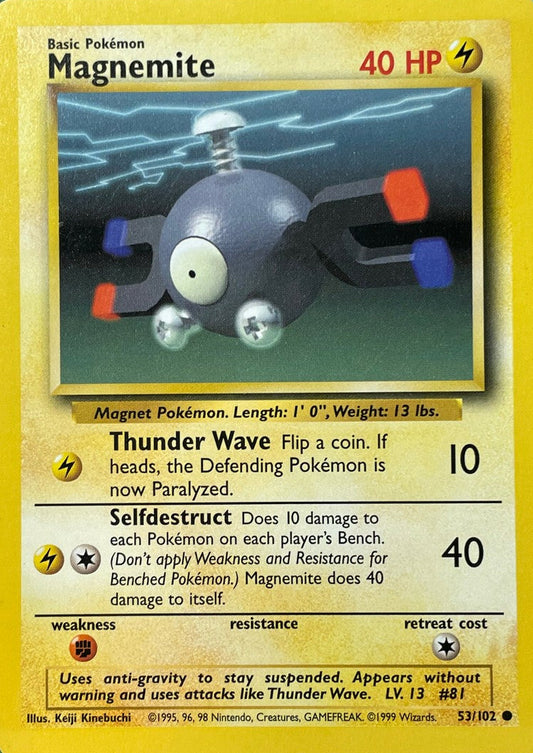 Magnemite 53/102 - NM