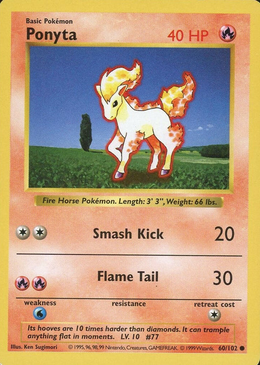 Shadowless Ponyta 60/102