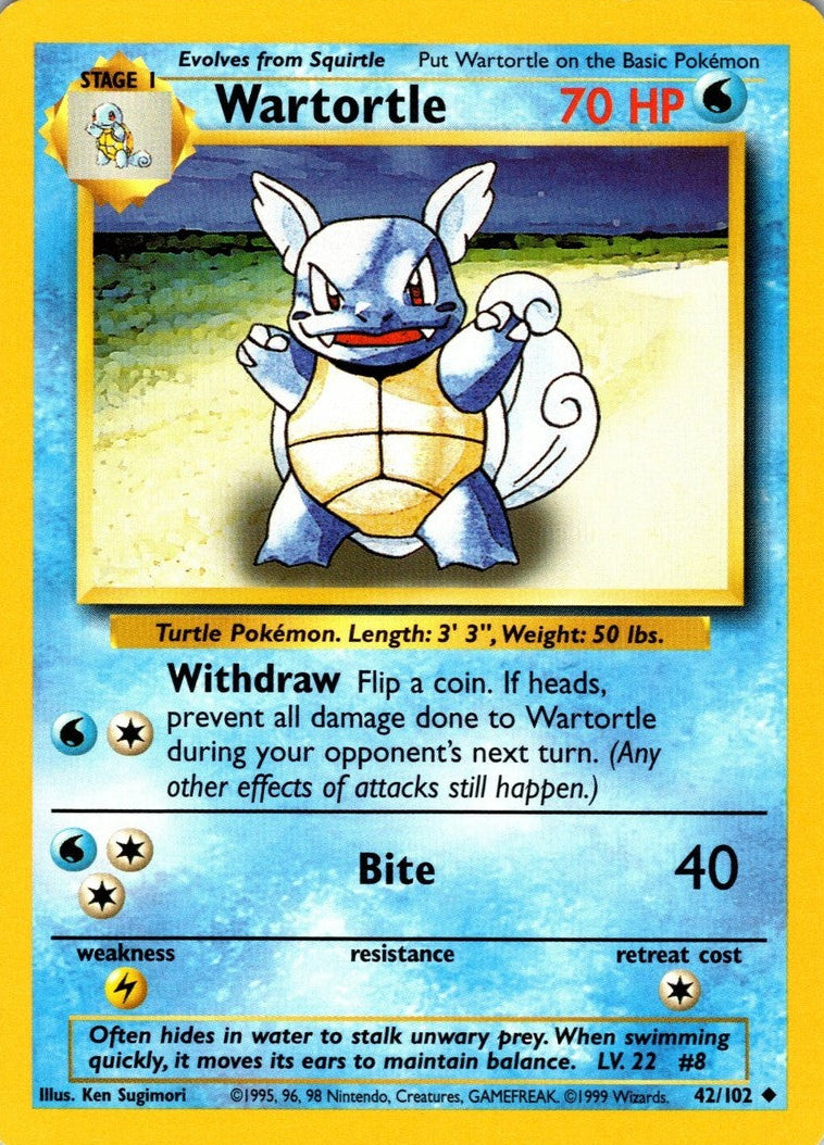 Wartortle 41/102