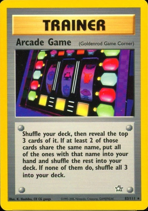 Arcade Game 83/111 - NM