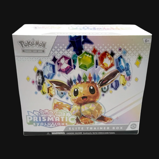Scarlet & Violet Prismatic Evolutions Elite Trainer Box