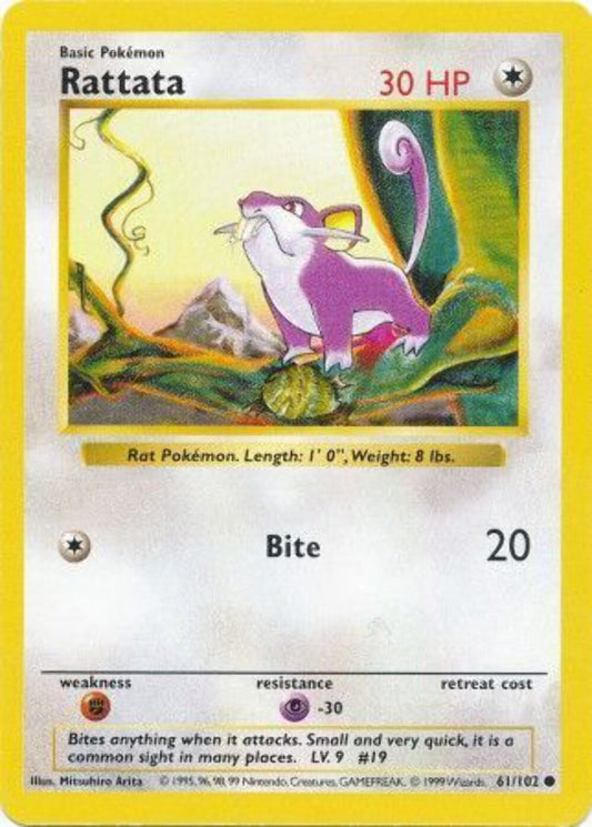 Shadowless Rattata 61/102