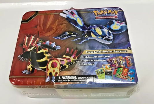 Premium Collector Chest Kyogre Groudon Tin