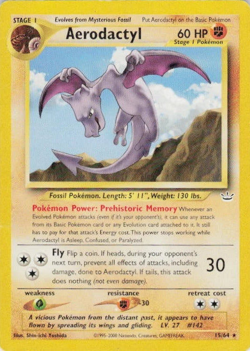 Aerodactyl 15/64 - NM