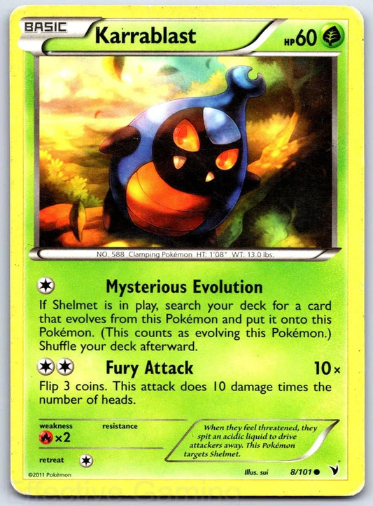 Karrablast 8/101 (Reverse Holofoil) - NM