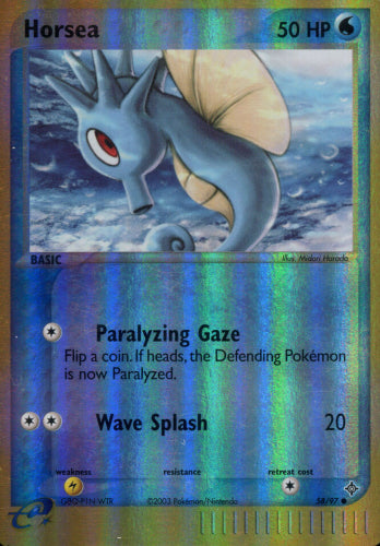 Horsea 58/97 (Reverse Holofoil) - NM