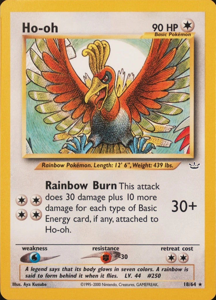 Ho-oh 18/64 - NM