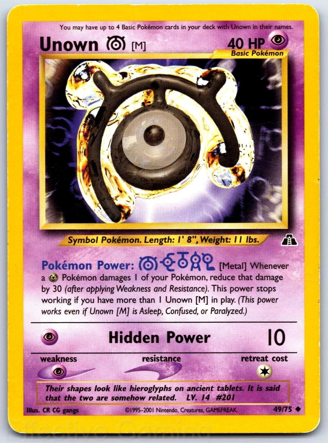 Unown 49/75 - NM