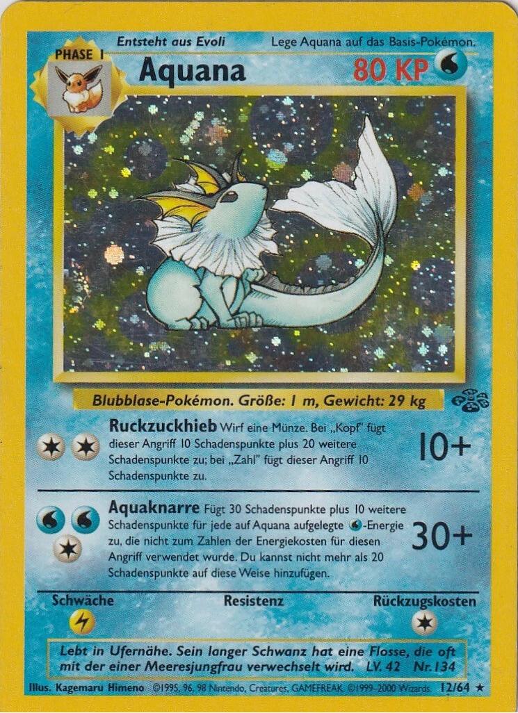 Aquana 12/62 (Holofoil) - MP