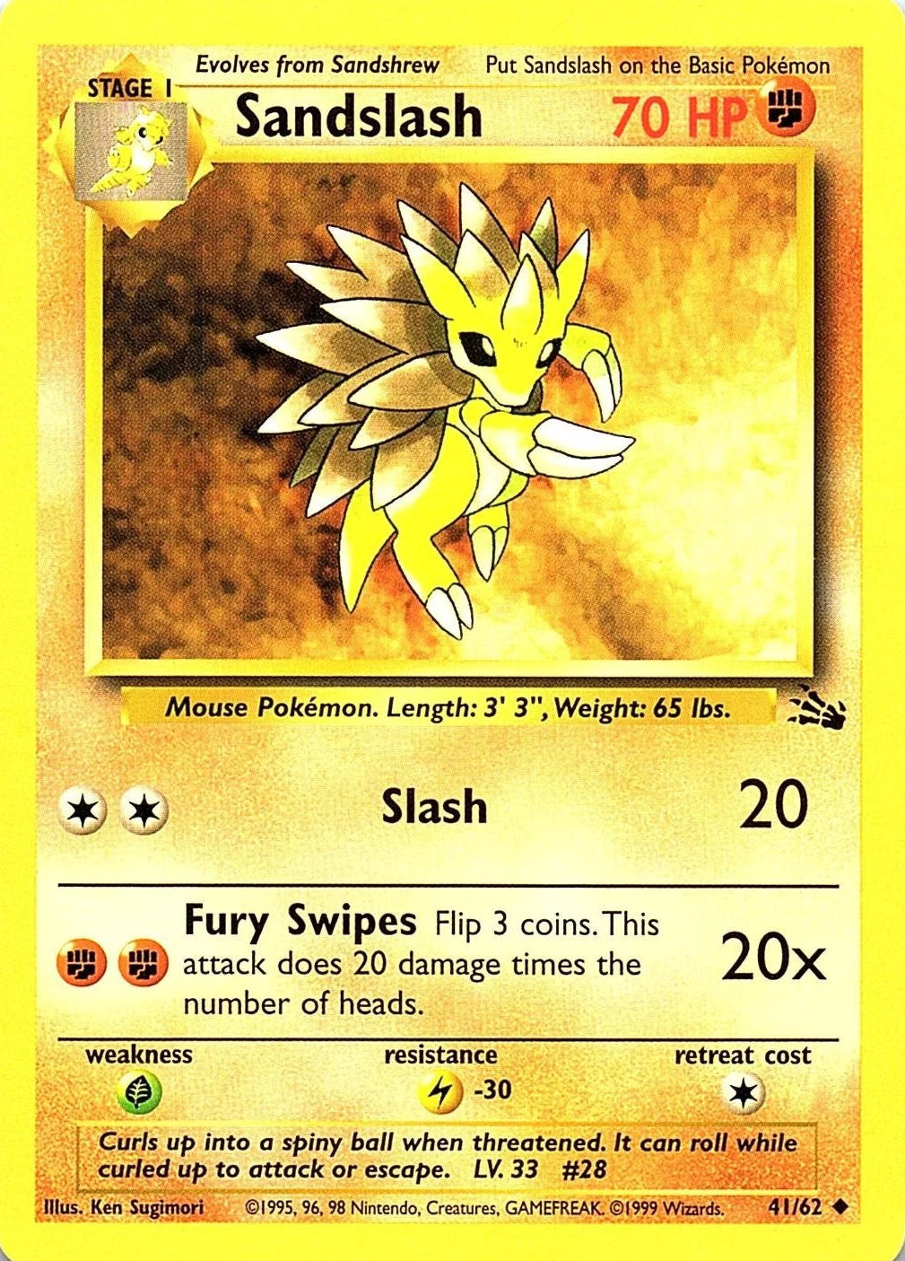 Sandslash 41/62