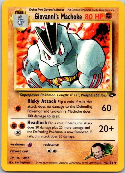 Giovanni's Machoke 42/132 - LP