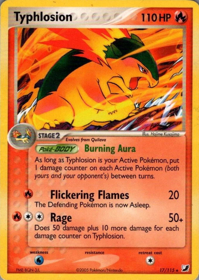 Typhlosion 17/115 - NM